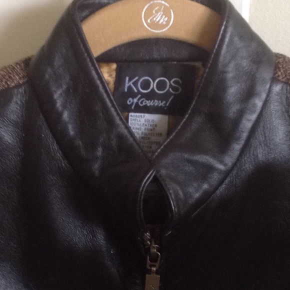 NWOT Lamb leather and silk jacket - Picture 4 of 7